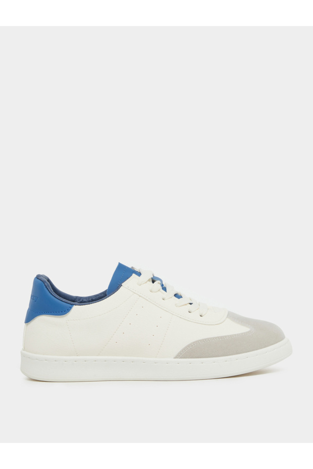 Color Block Lace Up Sneakers