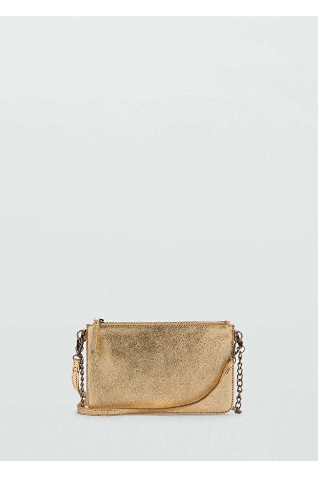 Deri metalik çanta - 2