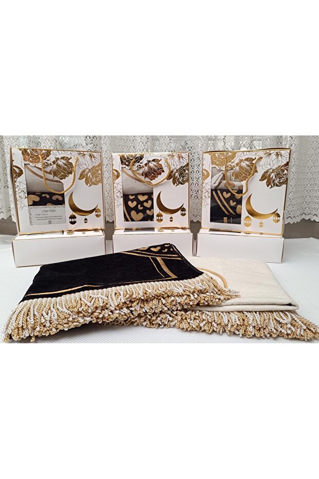 KALPLİ ÇİFT SECCADE SETİ - 5