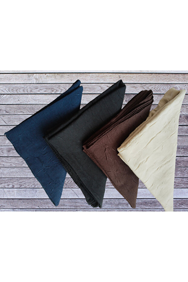 Bambu kraş eşarp 4lü set - 1