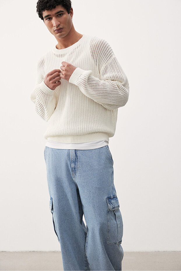 Loose Cargo Jeans - 3