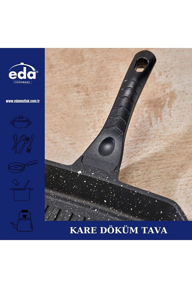 Döküm Kare Tava - 3