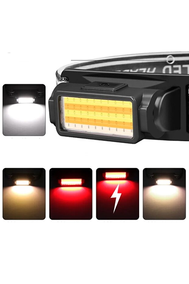 50 Cob Led Kafa Lambası Wt-650 - 2