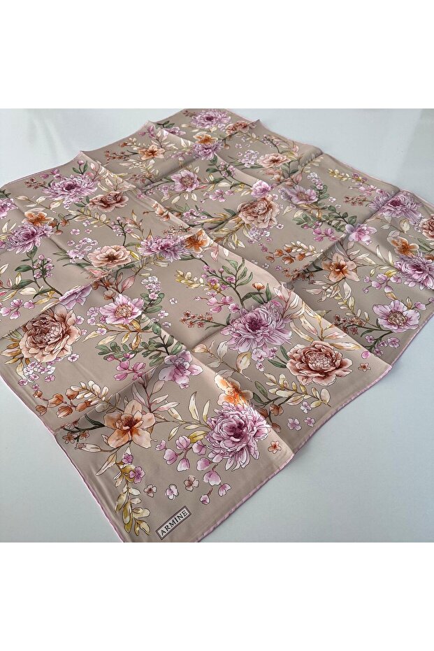 Pure Silk Scarf Sura Silk 2025 Spring-Summer Season Pkr0704