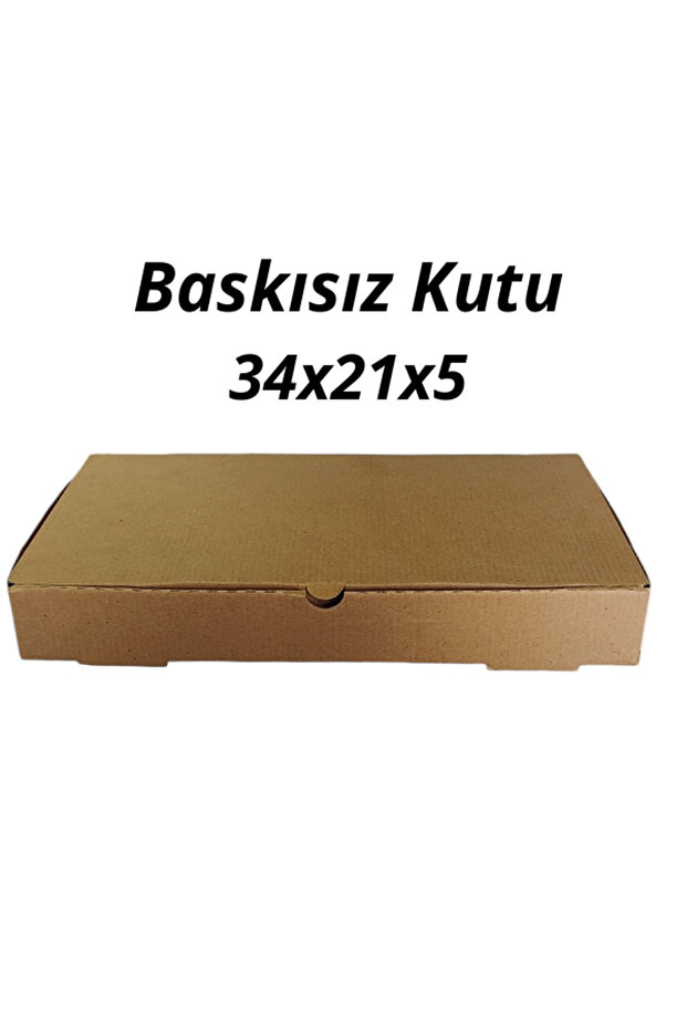 E Ticaret Karton Kargo Kutusu (34x21x5) 25 Adet - 2