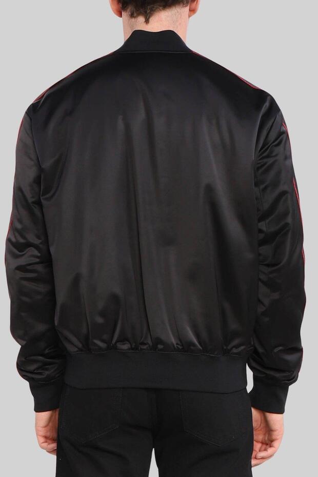 Erkek Bomber Ceket Siyah - 4