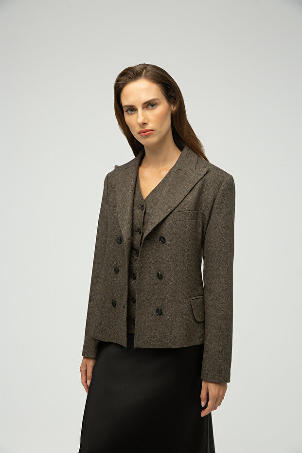 Ester Yün Blazer Ceket - 1