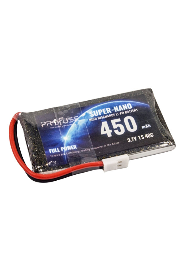 3,7V 1S 450mAh 40C Lipo Batarya - 1