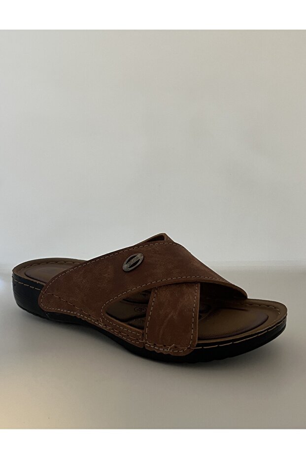 Elis Çapraz Taba Ortopedik Terlik - 1