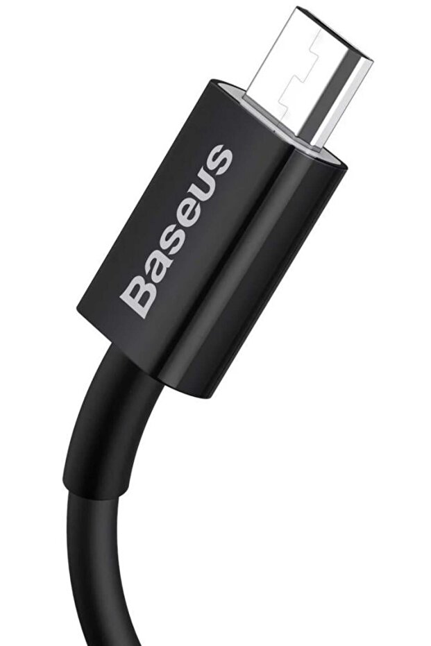 Superior Series Fast Charging Data Cable USB to Micro 2A 2m Black - 2