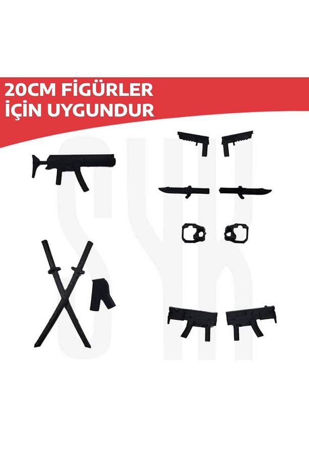 Robot 20 Dummy Aksesuar Seti V2.0 (20CM BÜYÜK DUMMY İÇİN) - 1