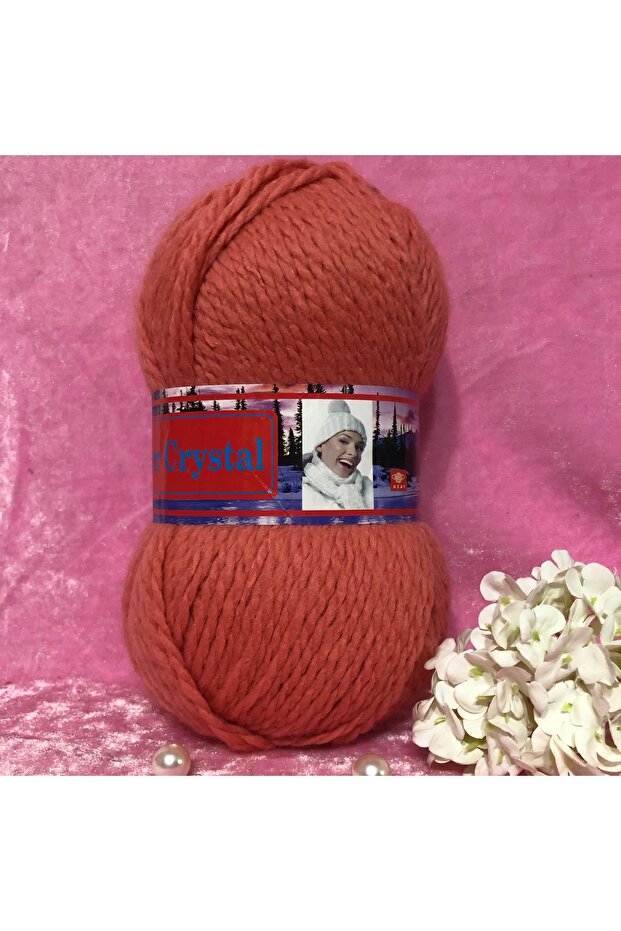 Super crystal  spaghetti el  örgü ipi - 1