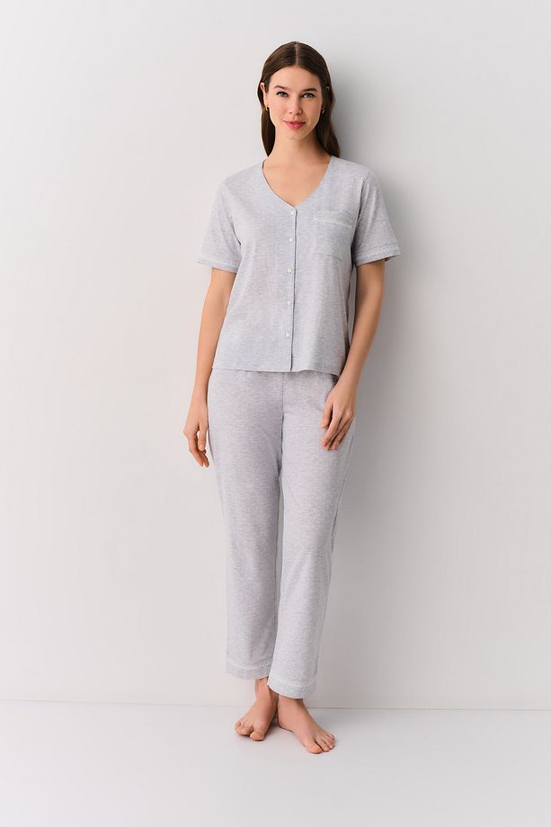 Pointy Maskülen Pijama Takımı - 1