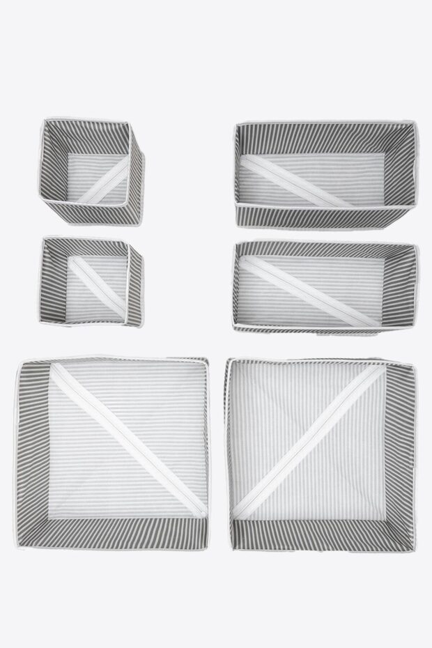 Drawer Organizer for 4 Pieces Gray - 3