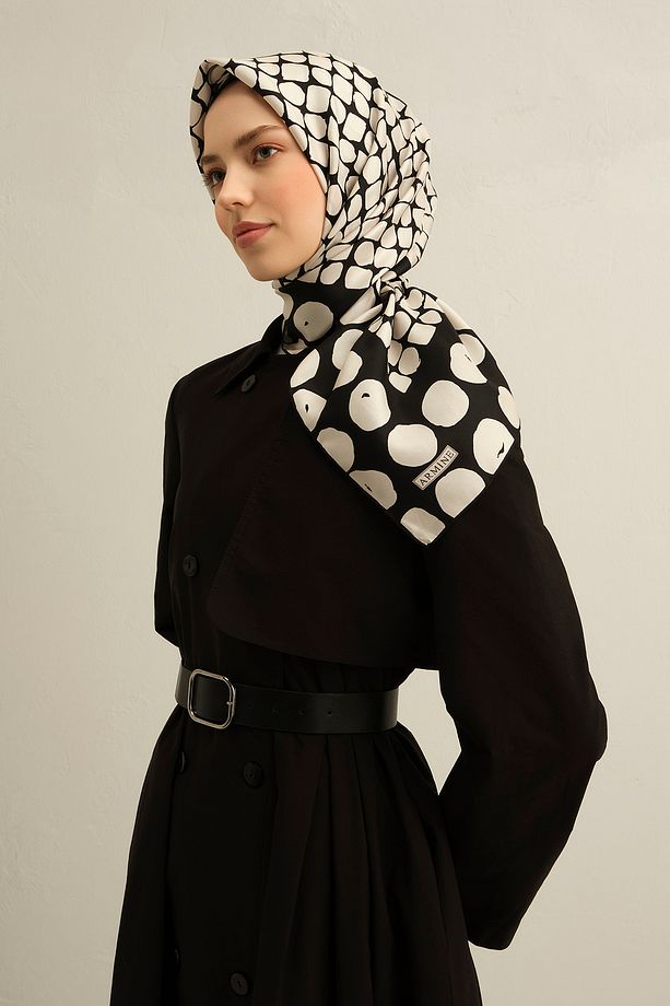 ARMİNE İPEK EŞARP 9354D (TWİLL)-82 - 2