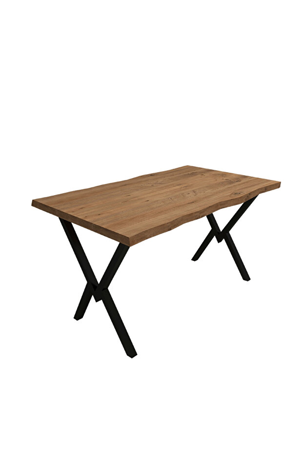 MDF MASA KÜTÜK GÖRÜNÜMLÜ MDF MUTFAK SALON MASASI - 5