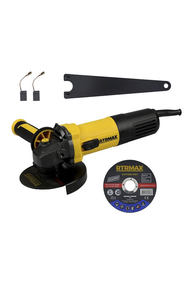 Rtm1080 Avuç Taşlama Makinası 115 Mm 750 W Devir Ayarlı - 2