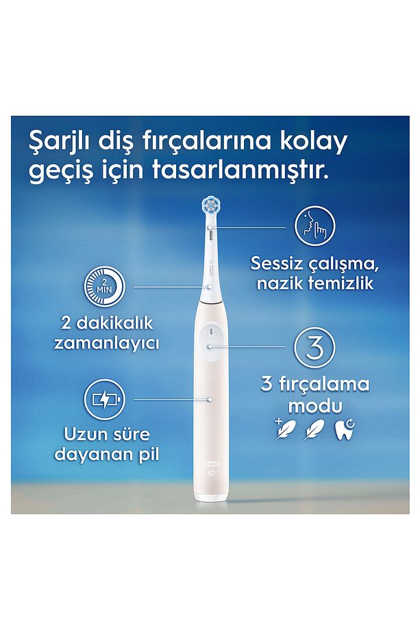 İo 2 Şarjlı Diş Fırçası - Pembe - 4