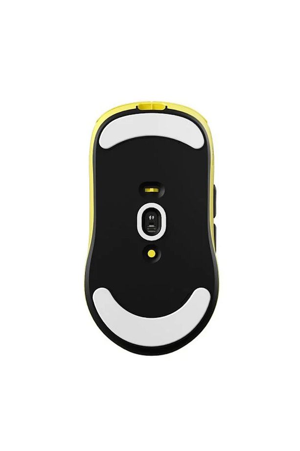 V8 8k Hz Pixart 3950 Sensör Sarı Kablosuz Simetrik Gaming Mouse - 5