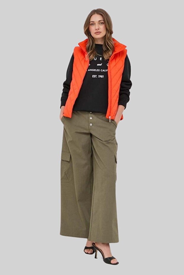 Regular Fit Yelek Turuncu - 2