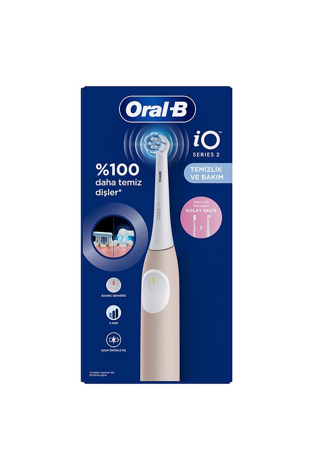İo 2 Şarjlı Diş Fırçası - Pembe - 2