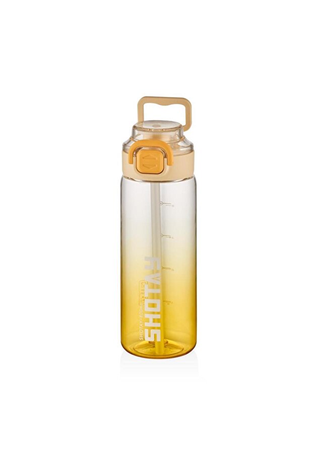 Soft Gradient Su Matarası PC Sarı 800Ml - 1