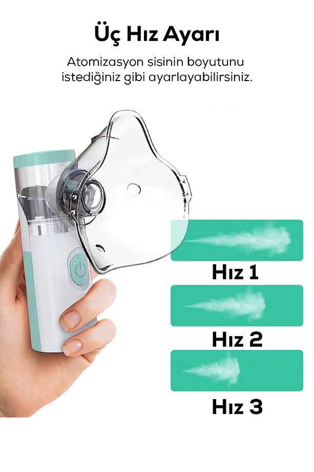 Nebulizatör Taşınabilir Mesh Hava Makinesi - 3