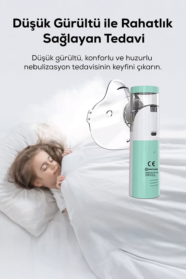 Nebulizatör Taşınabilir Mesh Hava Makinesi - 4