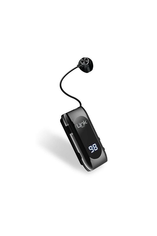 Tech Makaralı Titreşimli Dijital Göstergeli Bluetooth Kulaklık V80 Pro İos/Android Uyumlu - 1