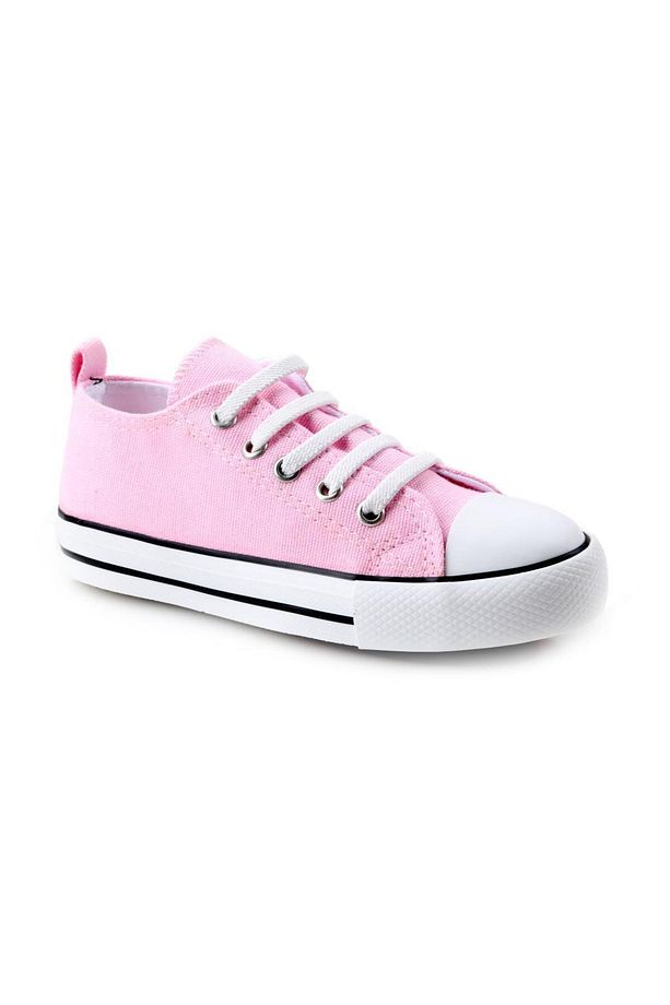 Luis Unisex Çocuk Keten Konvers Ayakkabı - 1