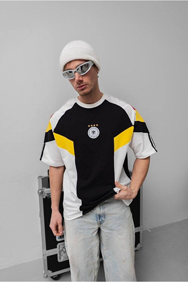 ALM Likralı Oversize Unisex Tshirt - 1