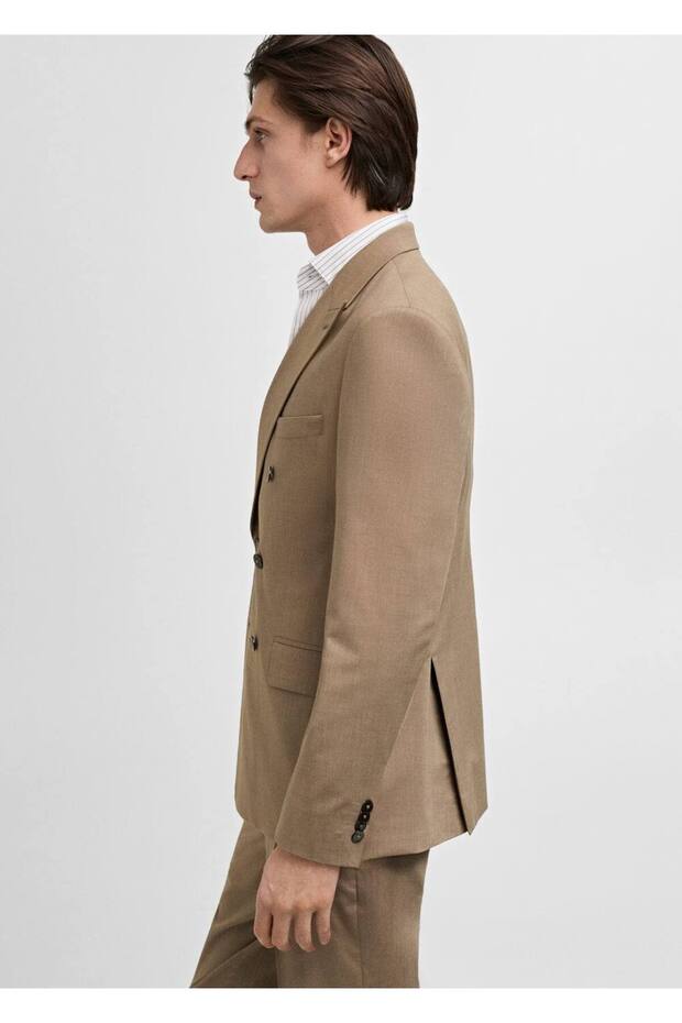Jachetă slim Monaco cu două piepte - 7