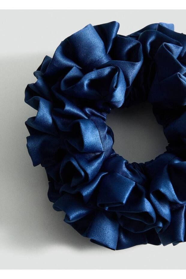 Mini volanlı saç lastiği - 1