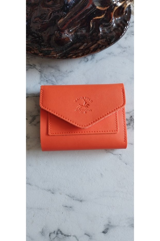 Cbp1014 Model Soft Orange Money and Money Women's Clutch Bag - B.Y.C. Pol0