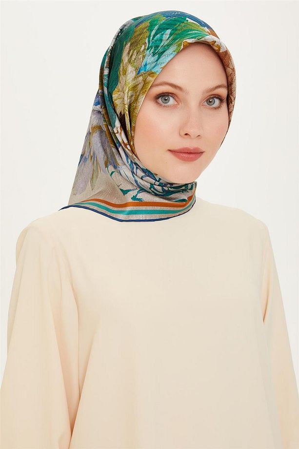 Twill Saf Ipek Eşarp 9220d 31 - 1