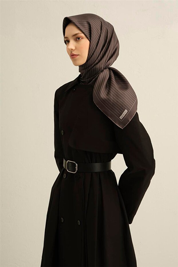 وشاح كلاسيكي منقوش سيفك حرير سورا 9348D 03