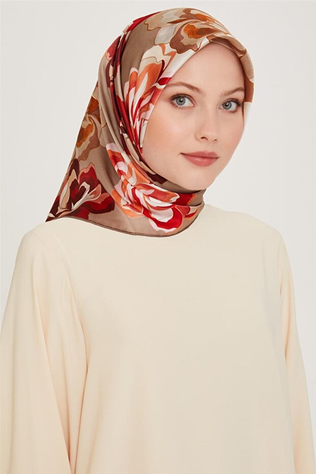 Silk Scarf 2025 Winter - 9234-01 Sura
