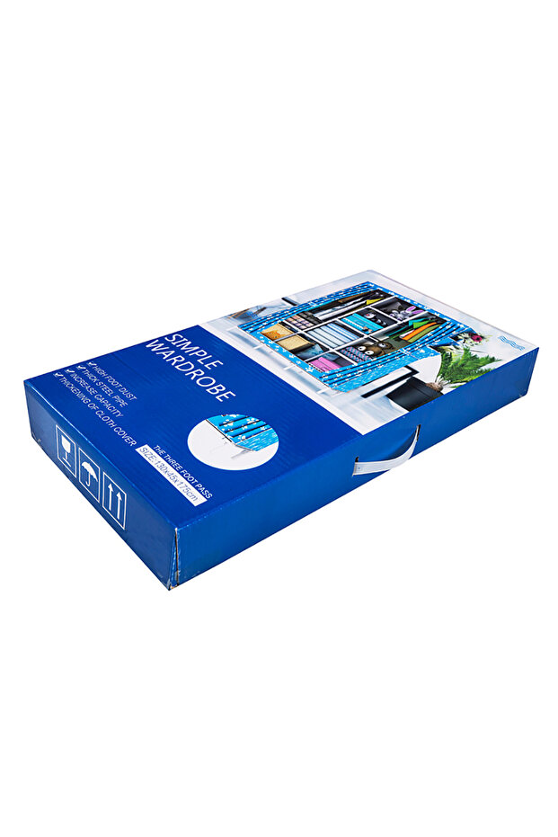 خزانة ملابس منزلية من القماش متعدد الطبقات - 7