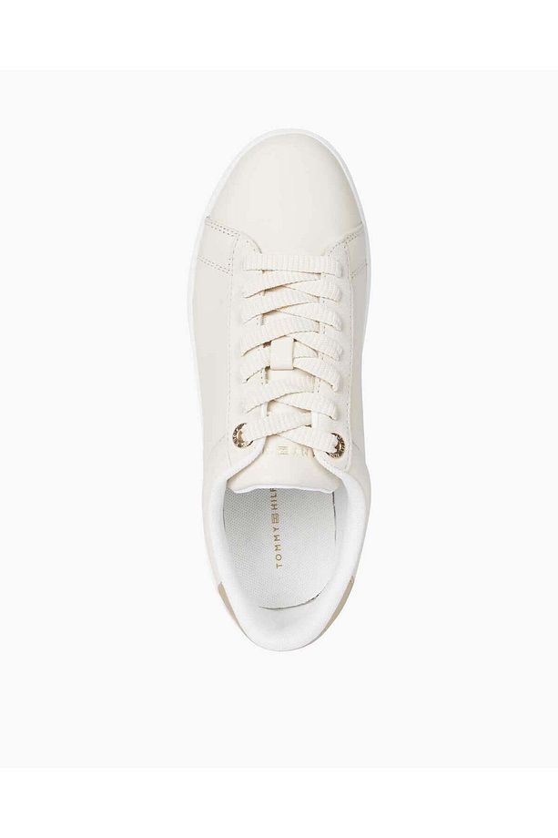 Deri Logolu Metalik Detaylı Sneaker Ayakkabı AYAKKABI FW0FW08382 AA8 - 4