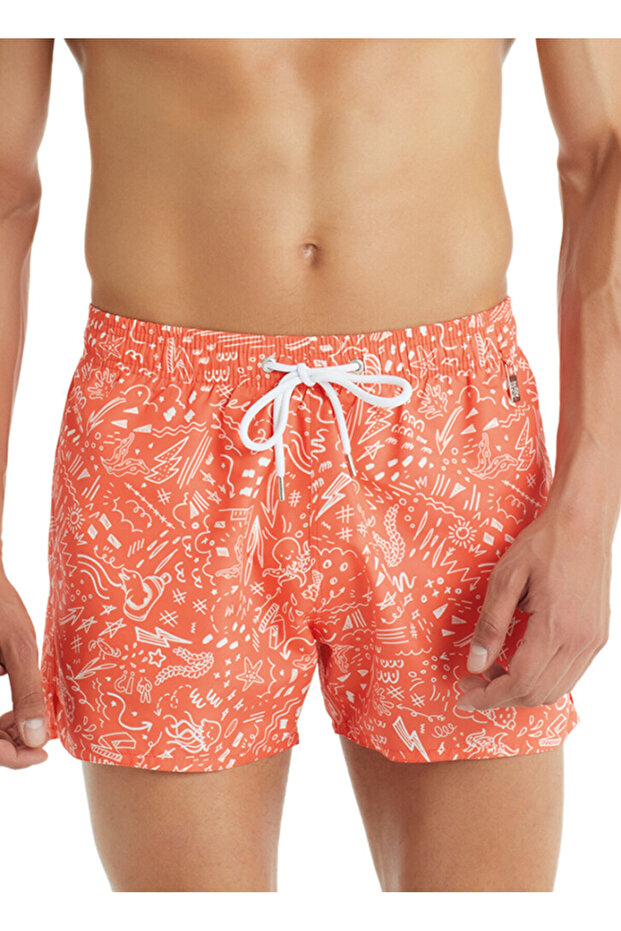 Men's Swimsuit 10402 - Patterned - 5