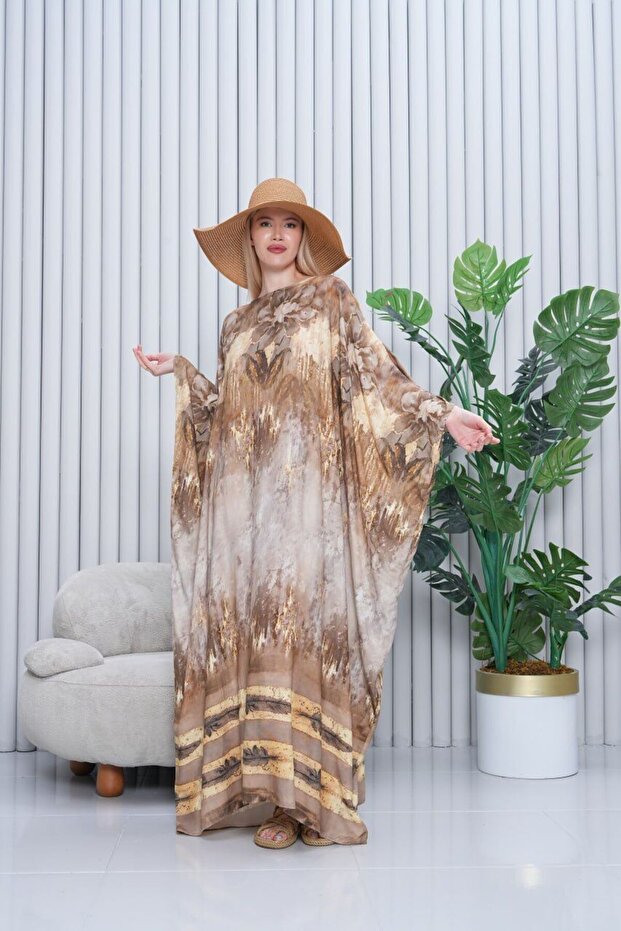 Wide Dress - Gold Brown Standard
