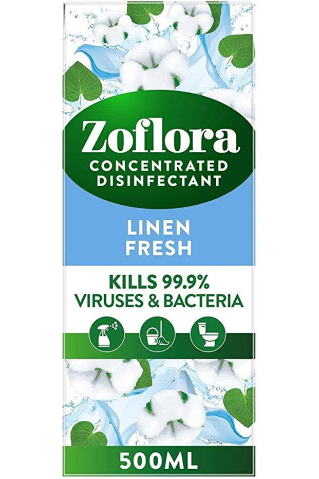 , Multi-purpose Concentrated Disinfectant, Linen Fresh, 500ml
