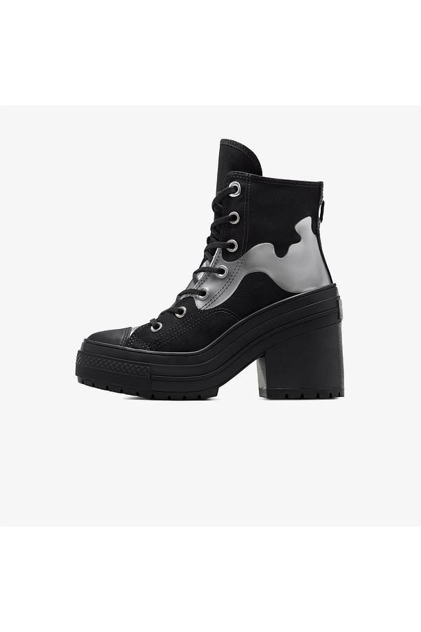 Chuck 70 De Luxe Heel Chrome Unisex Siyah Platform Sneaker - 3