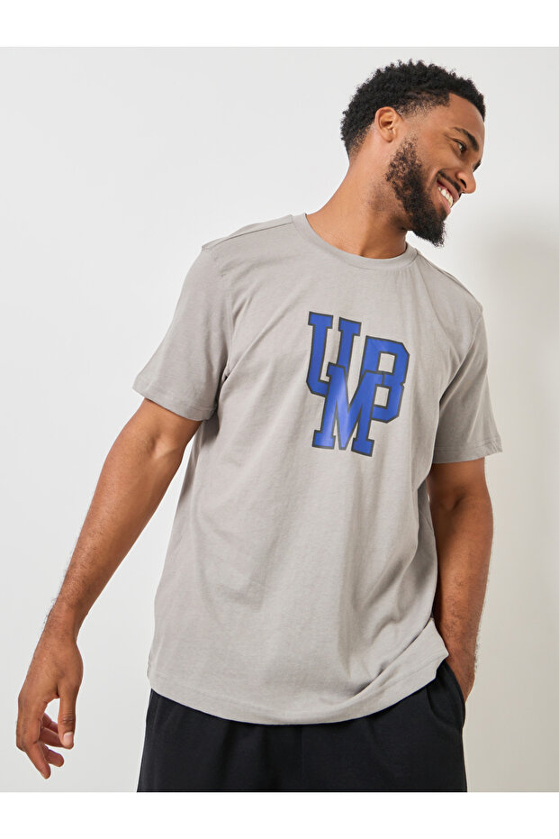 Front Graphic Crew Neck T-Shirt