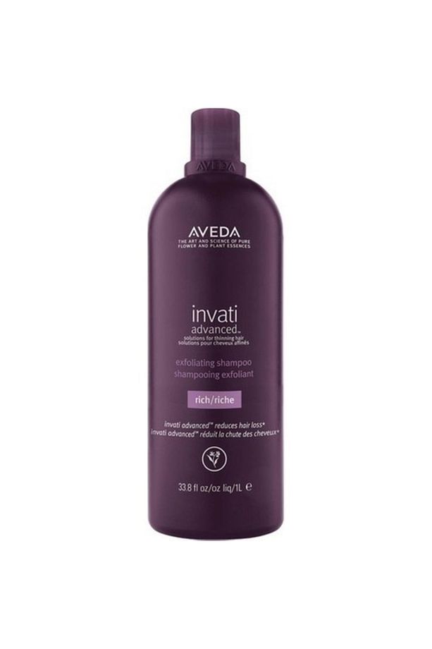 Invati Advanced Rich Exfoliating Shampoo -Daha Kalın Ve Dolgun Saçlar 1000 ml - 1