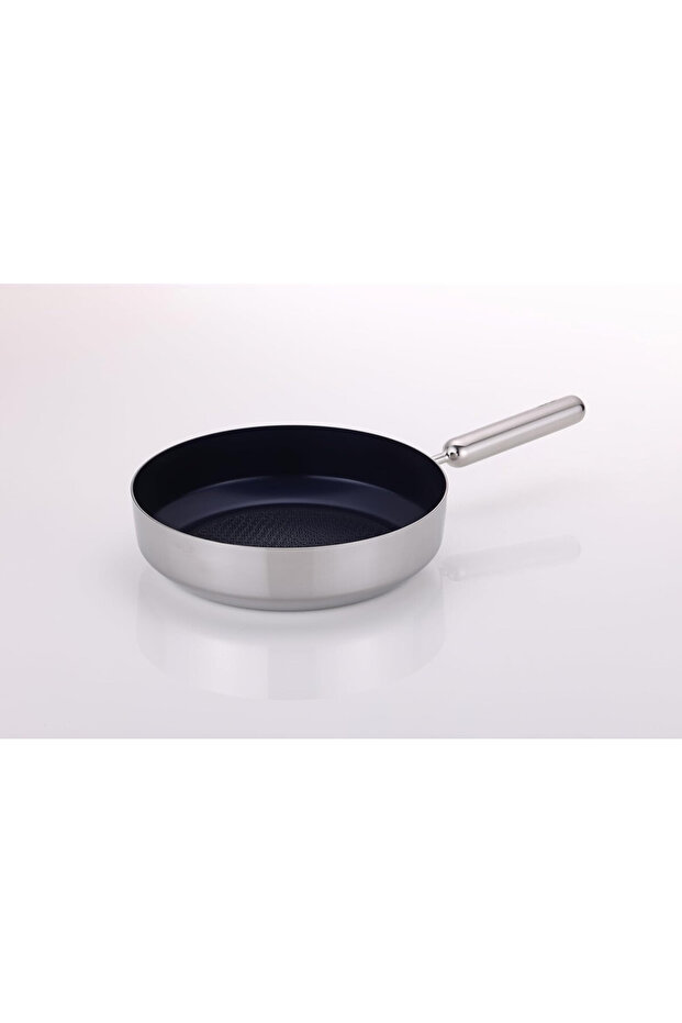 ,Edge,Wok Pan28cm,Stainless Steel,18/10 Etching Smooth Surface,Induction,dishwasher safe