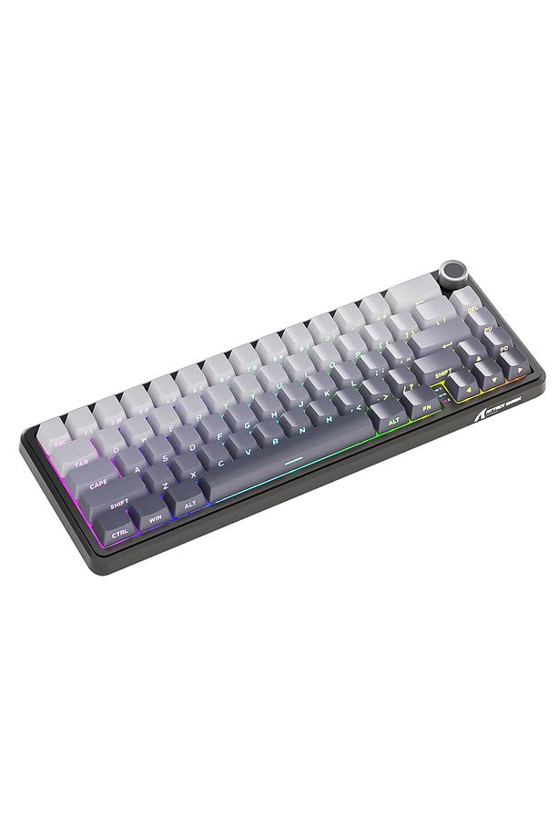 Attack Shark X66 Kablosuz Mekanik Klavye Side Printed PBT Keycaps - 6