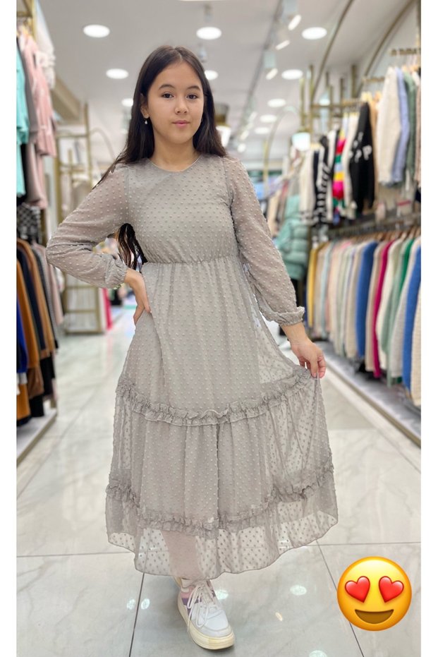 Rochie lungă din tul