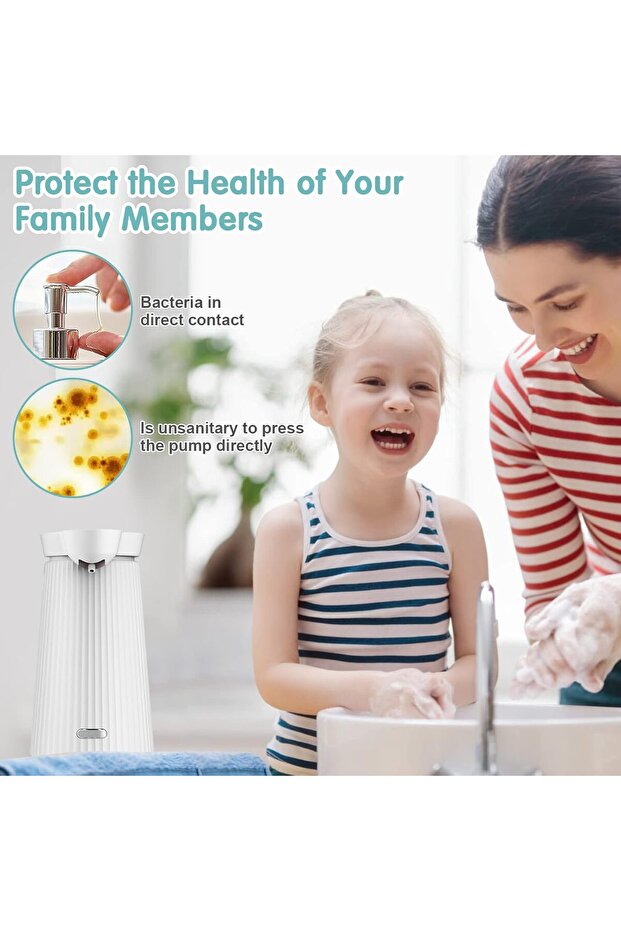 USB Portable Foam Machine Automatic Sensor Hand Sanitizer 500ML - 2