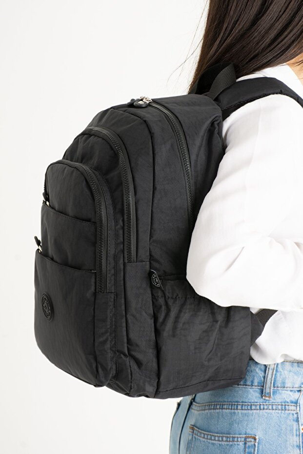 حقيبة مدرسية متعددة الأقسام بحجم كبير - 1